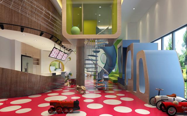 幼儿园室内设计的效果好，能吸引更多的家长和孩子